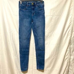 American eagle high waisted jeggings size 4 regular